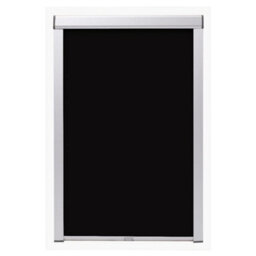 Berkfield Modern Blackout Roller Blind Black Uk08 - thumbnail 3