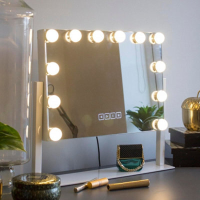 Jack Stonehouse Vivien Hollywood Vanity Mirror With Lights And Bluetooth Speaker - image 1