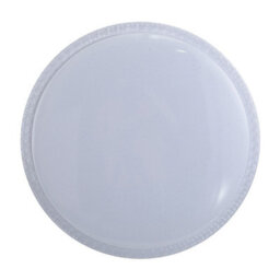 Luminosa Lighting Luminosa Borla 48Cm Flush Ceiling Light White 4000K Neutral White