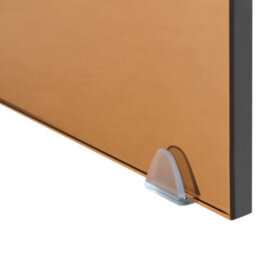 Beliani Console Table Kendall Tempered Glass Brown - thumbnail 6