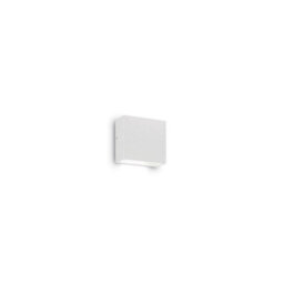 Ideal Lux Tetris 1 Light Outdoor Wall Light White Ip44, G9 - thumbnail 1