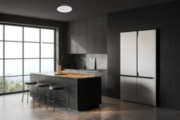 Luminosa Lighting Luminosa Raden 48Cm Led Semi Flush Ceiling Light Black 3000/4000/6000K - thumbnail 2