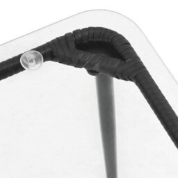 Berkfield Garden Table Black 80 X 40 X 45 Cm Poly Rattan - thumbnail 8