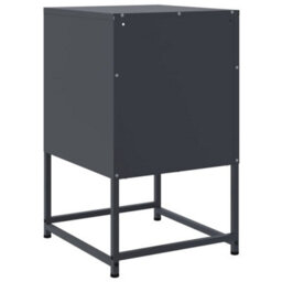 Berkfield Bedside Cabinets 2 Pcs Anthracite 36X39X60.5 Cm Steel - thumbnail 8