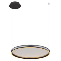 Luminosa Lighting Luminosa Briggs Pendant Ceiling Light Matt Black Led Dimmable 2700-6000K Remote Control - thumbnail 6