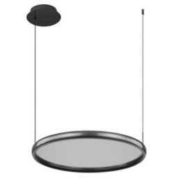 Luminosa Lighting Luminosa Briggs Pendant Ceiling Light Matt Black Led Dimmable 2700-6000K Remote Control - thumbnail 2