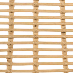 Beliani Set Of 2 Dining Chairs Taos Rattan Natural - thumbnail 9