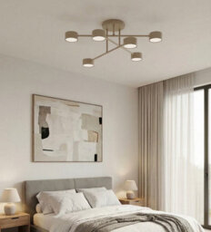 Emibig Lighting Emibig Halo Ceiling Lamp 6 X Gx53 Beige - thumbnail 7