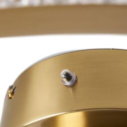 Bhs Modern Brass Effect Led Ceiling Fan Light - thumbnail 6