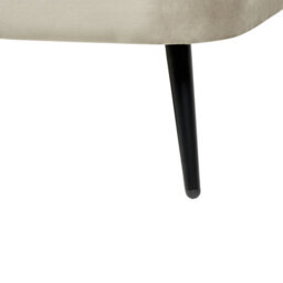 Beliani Left-Hand Chaise Longue Allier Velvet Beige - thumbnail 8