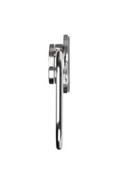 Croydex Stick'n'lock Plus Gloss Chrome Effect Wall-Mounted Toilet Roll Holder (H)110mm (W)250mm - thumbnail 2