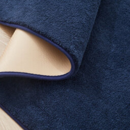 Bedlooms Navy Pashmina Rug 120X170Cm, Soft Thick Piles, Hypoallergenic Modern Area Rugs And Bedroom Rug - thumbnail 2