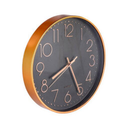 Modern Wall Clock 29.5Cm Sleek And Sturdy Wall Clock For Kitchen, Living Room, Lightweight Clock For Indoor & Outdoor - thumbnail 3
