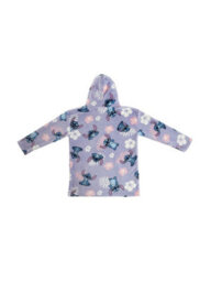 Disney Lilo & Stitch Floral Wearable Hooded Fleece Blanket - Kids Size - thumbnail 4