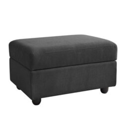 Home Detail Nora Right-Hand Facing Corner Sofa With Storage Footstool, Charcoal Linen - thumbnail 5