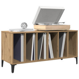 Walplus Record Cabinet Artisan Oak 100X38X48 Cm Engineered Wood - thumbnail 1