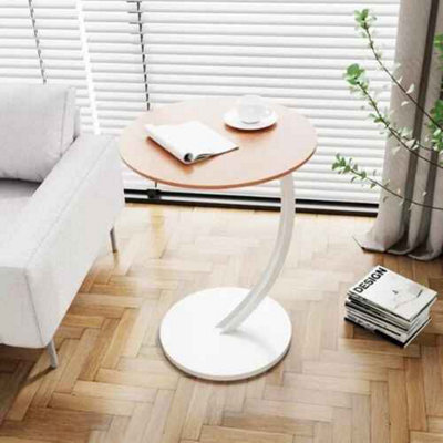 C Shaped  Side Table For Sofa Coffee End Tables For Living Room - image 1