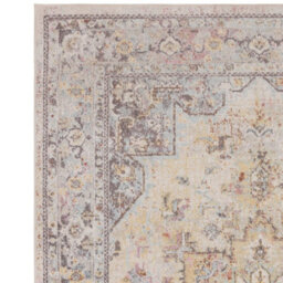 Traditional Persian Bordered Abstract Floral Easy To Clean Rug For Dining Room-200Cm X 290Cm - thumbnail 3