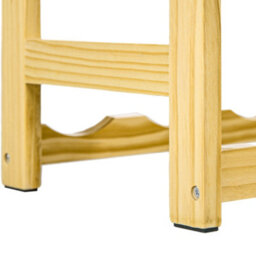 Homcom Free Standing Wooden Wine Rack 42 Bottles Holders, Natural - thumbnail 9