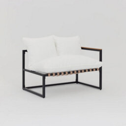 Home Detail Marbella Black Garden Corner Set With Ivory Cushions - thumbnail 5
