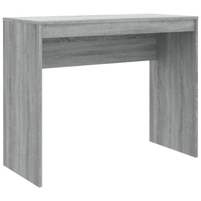 Berkfield Modern Desk Grey Sonoma 90X40X72 Cm Engineered Wood