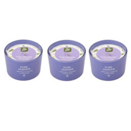 Pack Of 3 Pan Aroma Pure Jasmine Scented Jar Candles 85G - thumbnail 1