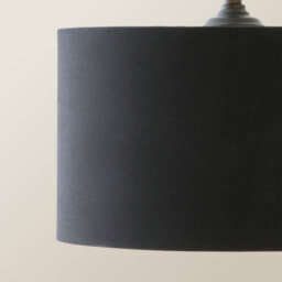 Valuelights Reni Black & Chrome Drum Shade 3 Drop Bar Black Diner Ceiling Pendant Light - thumbnail 4