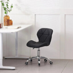 Cushioned Desk Chair Home Office Computer Small Swivel - thumbnail 6