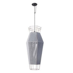 Luminosa Lighting Luminosa Legato 1 Light Wall / Ceiling Pendant Black, Grey, E27