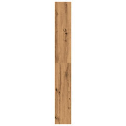 Berkfield Bookcase Artisian Oak 80X24X176 Cm Engineered Wood - thumbnail 5