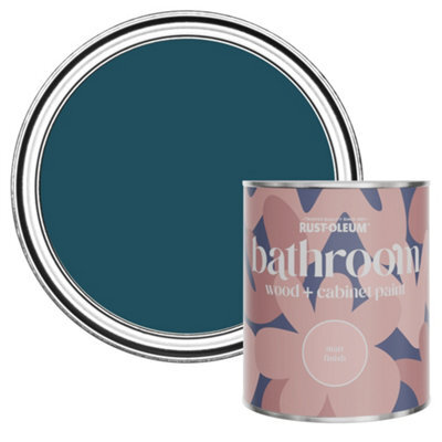 Rust-Oleum Commodore Blue Matt Bathroom Wood & Cabinet Paint 750Ml - image 1