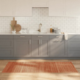 Berkfield Rug Rectangular Brown 80X200 Cm Bamboo - thumbnail 1