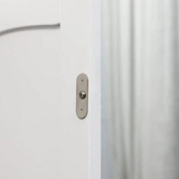 Tall Bathroom Cabinet Slim Storage Unit Narrow Floor Cupboard - thumbnail 5