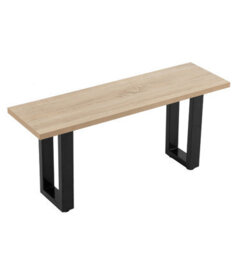 Hallowood Furniture Dudley Dining Bench - 100Cm - thumbnail 8