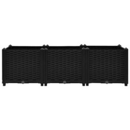 Berkfield Elegant Raised Bed 120X40X38 Cm Polypropylene - thumbnail 4