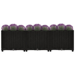 Berkfield Elegant Raised Bed 120X40X38 Cm Polypropylene - thumbnail 3