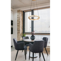 Luminosa Lighting Luminosa Blondie Ring Pendant Ceiling Light Gold Colors K5 Crystals Led Dimmable 2700-6000K Remote Control - thumbnail 9