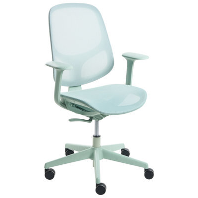 Beliani Modern Office Chair Aeri Mint Green - image 1