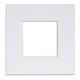 "Nicola Spring Picture Mount For 10 X 10"" Frame - Photo Size 8 X 8"" - White" - thumbnail 1