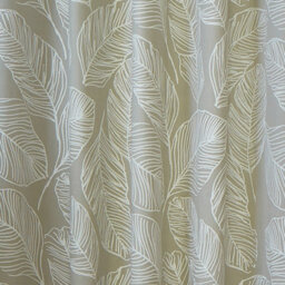 Fusion Matteo 100% Cotton Light Filtering Pair Of Natural Eyelet Curtains - thumbnail 3