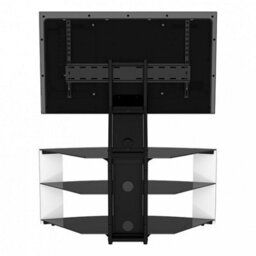 "Avf Como 1.08M Corner Tv Stand With Mount, For Tvs 32-65"" - Gloss White" - thumbnail 8