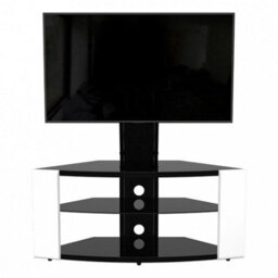 "Avf Como 1.08M Corner Tv Stand With Mount, For Tvs 32-65"" - Gloss White" - thumbnail 5