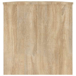 Berkfield Modern 809650 Coffee Table Sonoma Oak 102X50X52,5 Cm Engineered Wood - thumbnail 7