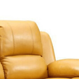 Furniture Instore Valencia Mustard Manual Recliner Armchair - thumbnail 4