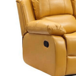 Furniture Instore Valencia Mustard Manual Recliner Armchair - thumbnail 5