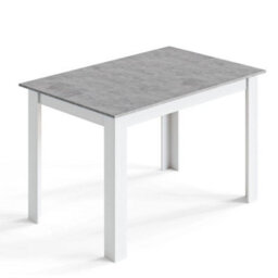 Grey 120Cm Wooden Dining Table Kitchen Dining Room For 4-6 People - thumbnail 4