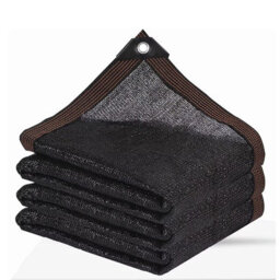Black 3X4M Rectangular Shade Sail Uv Resistant Breathable - thumbnail 1