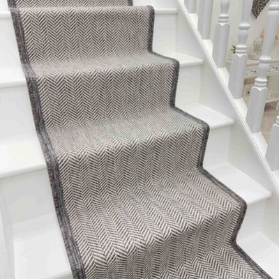 Illusion Stair Runner - Reversible, Durable & Hardwearing Carpet For Stairs & Staircases, Multiple Lengths - image 1