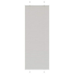 Berkfield Pleated Blind Light Grey 70X200 Cm Fabric Width 69.4 Cm Polyester - thumbnail 2