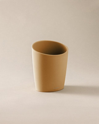 Cosmic Toothbrush Holder, Mandarin, Unique Design, Soft-Finish Coating, Saku Collection - image 1